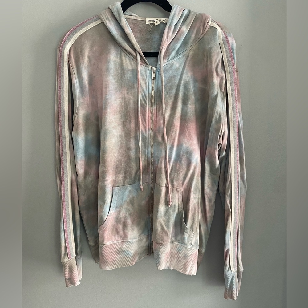 Johnny Was - Calmé tie dye zip up hoodie